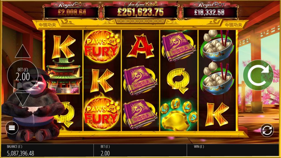 Paws Of Fury - partycasino