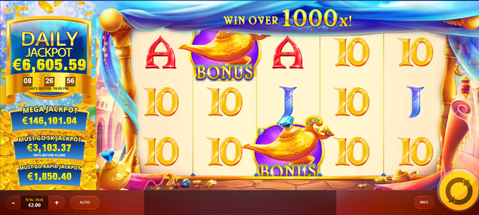 Crazy Genie - partycasino