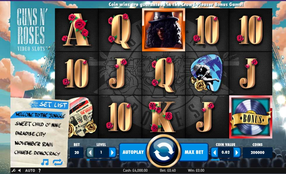 Guns And Roses - partycasino