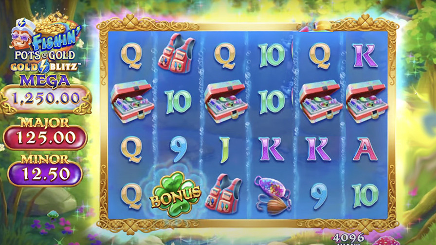 Fishin Pots Of Gold Gold Blitz Slot - partycasino