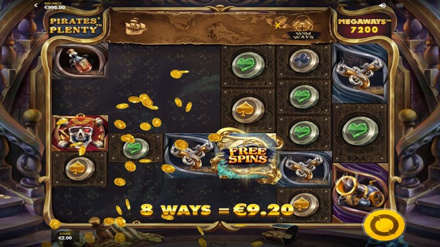 Pirates Plenty Megaways Bonus Eng - partycasino