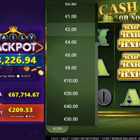 Cash Or Nothing Bet - partycasino