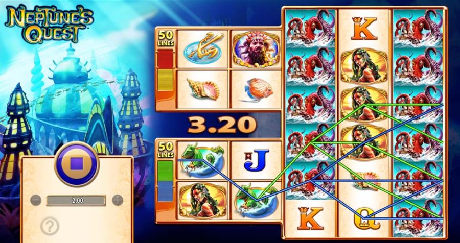 Neptunes Quest Win - partycasino