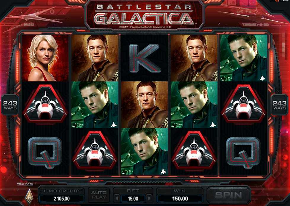 Battlestar Galactica Freespins - partycasino