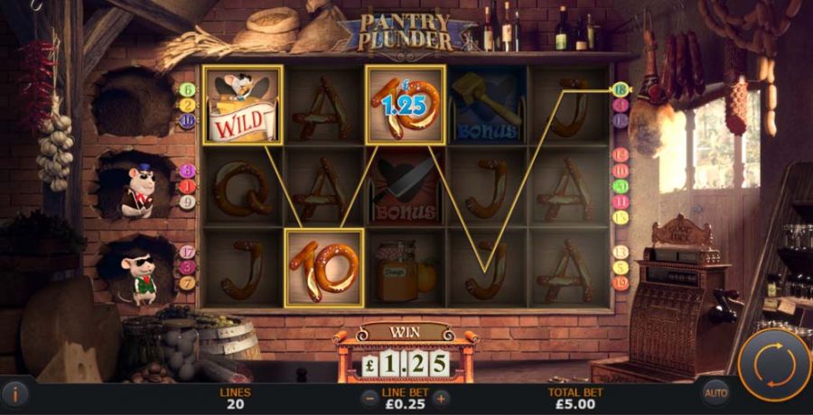 Pantry Plunder Win - partycasino