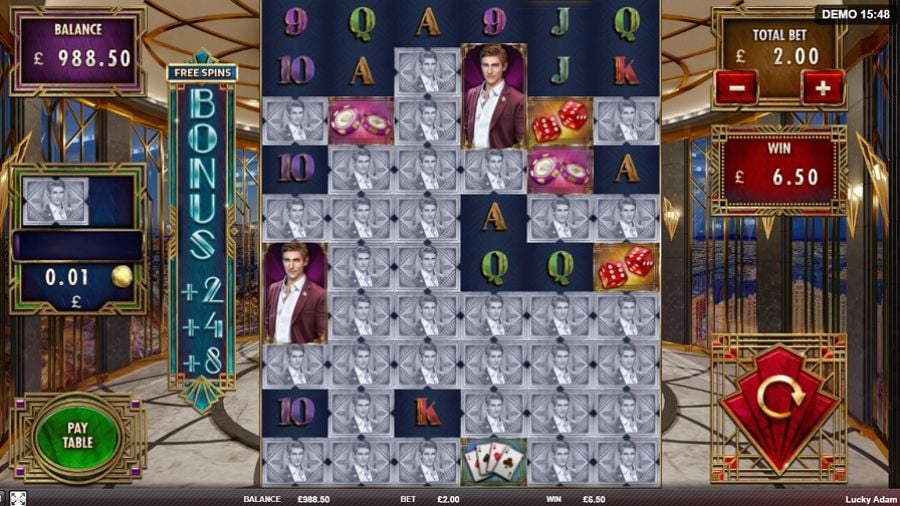 Lucky Adam Bonus En - partycasino