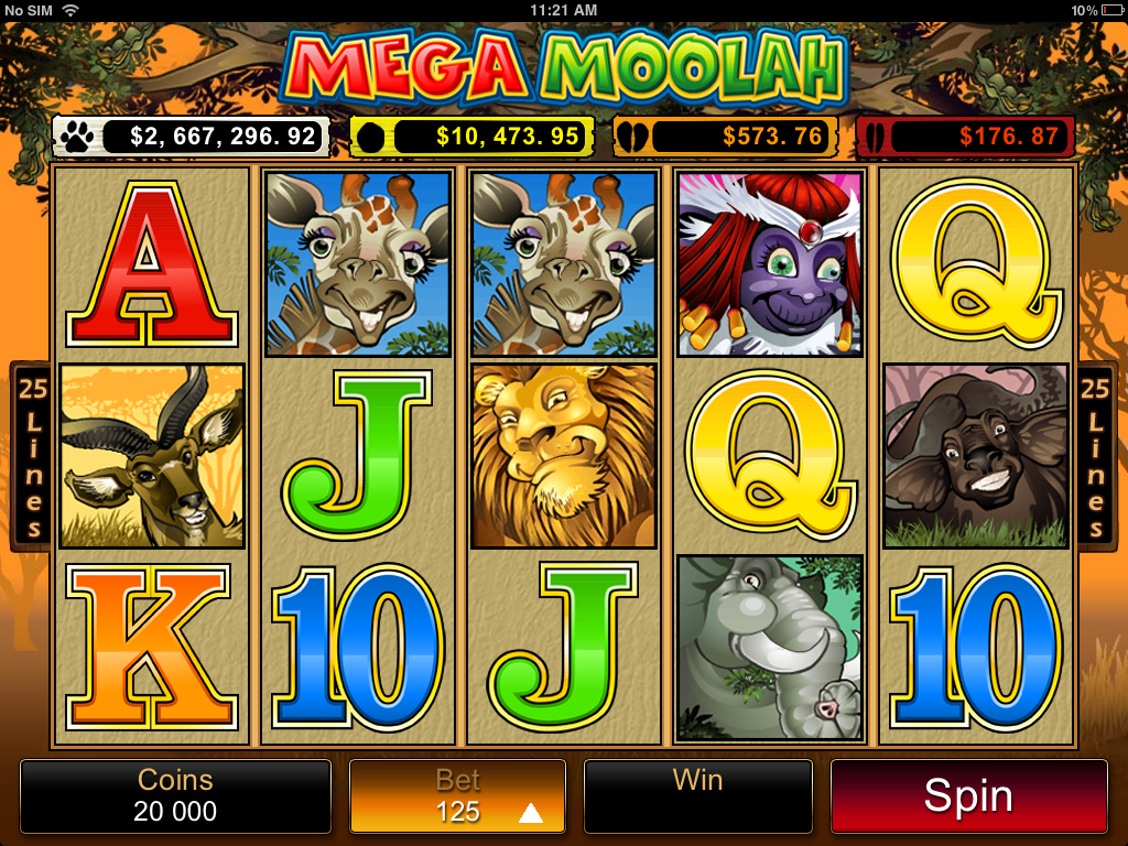 Mega Moolah - partycasino