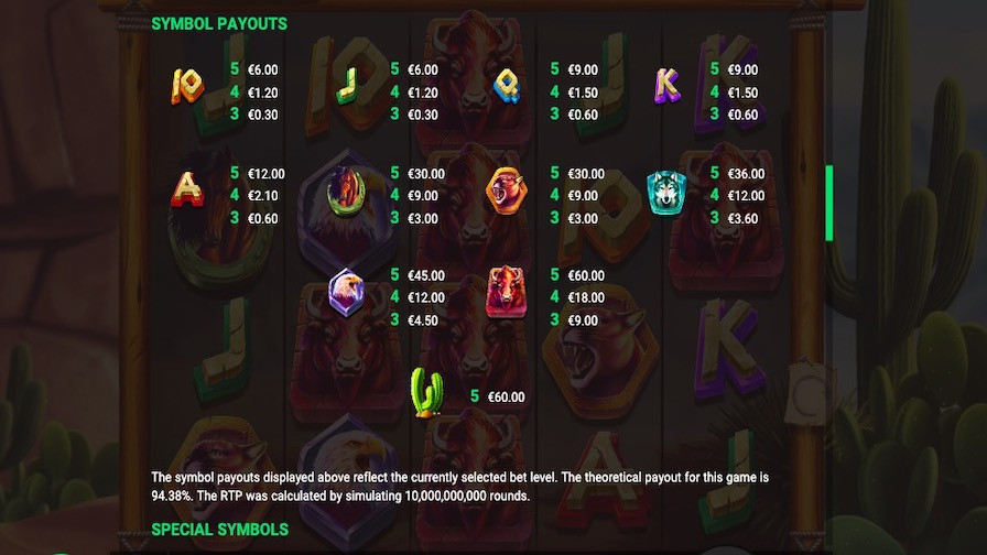 Buffalo Stack N Sync Feature Symbols - partycasino