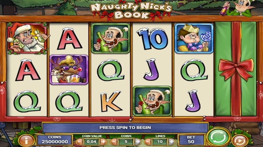 Naughty Nicks Book Slot Eng - partycasino