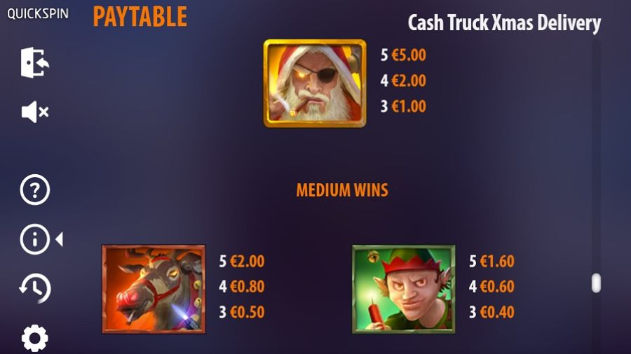 Cash Truck Xmas Delivery Feature Symbols Eng - partycasino