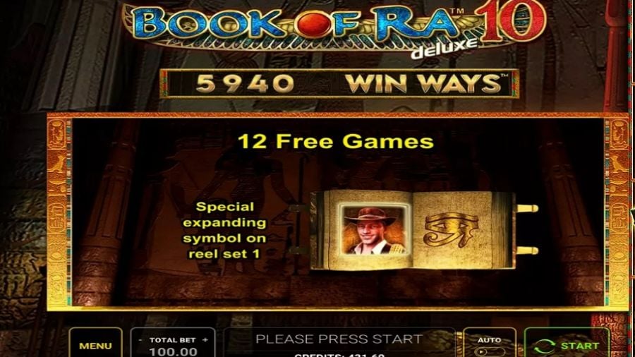 Book Of Ra Deluxe 10 Win Ways Bonus En - partycasino