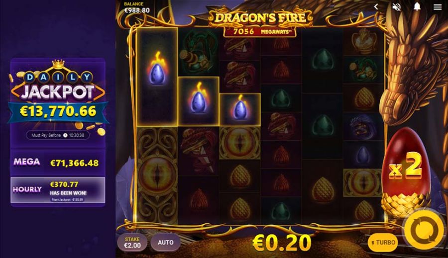 Dragons Fire Megaways 1 - partycasino