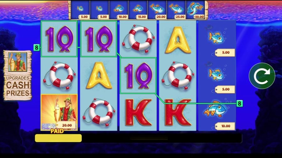 Fishin Frenzy Reel Time Fortune Play Slot Eng - partycasino