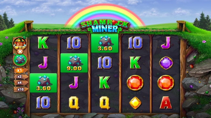 Shamrock Miner Slot En - partycasino