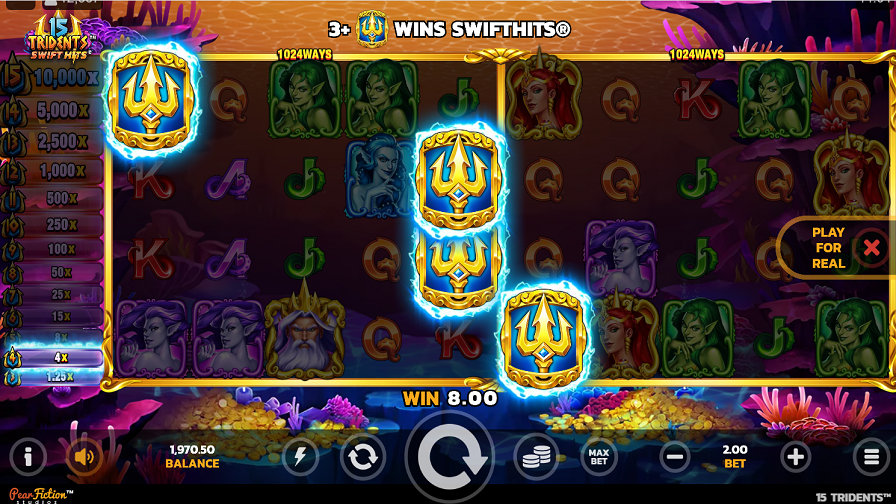 15 Tridents Bonus - partycasino