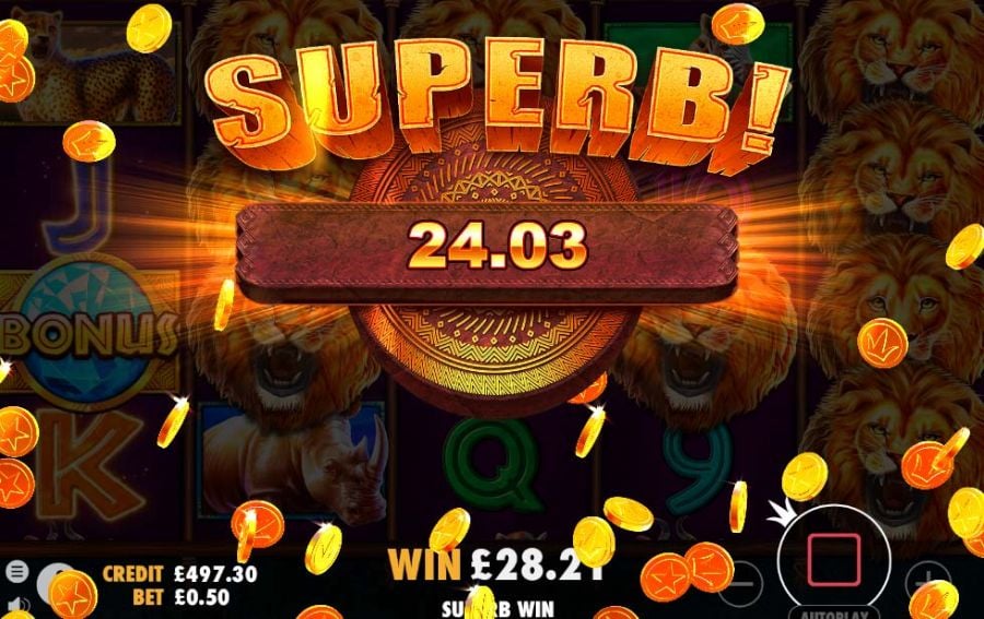 Safari King Win - partycasino
