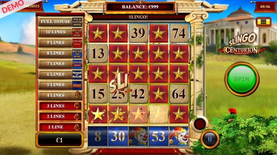 Slingo Centurion 2  - partycasino