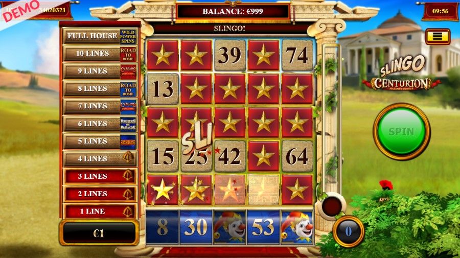 Slingo Centurion 2 - partycasino
