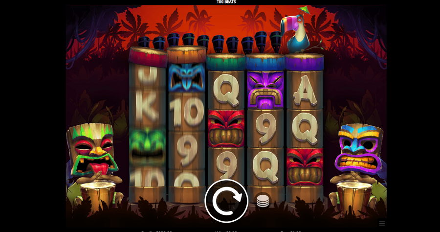 Tiki Beats Slot - partycasino