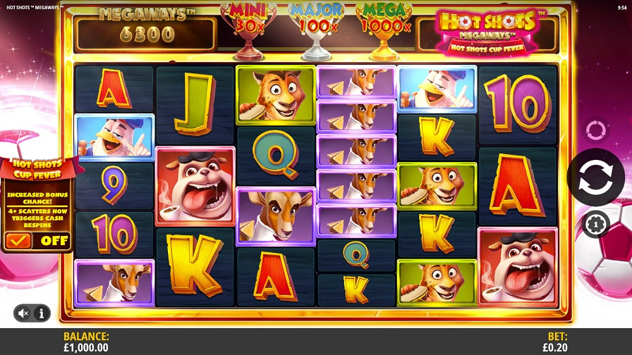 Hot Shots Megaways Slot Eng - partycasino
