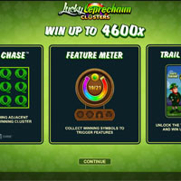 Lucky Leprechaun Clusters Slot - partycasino