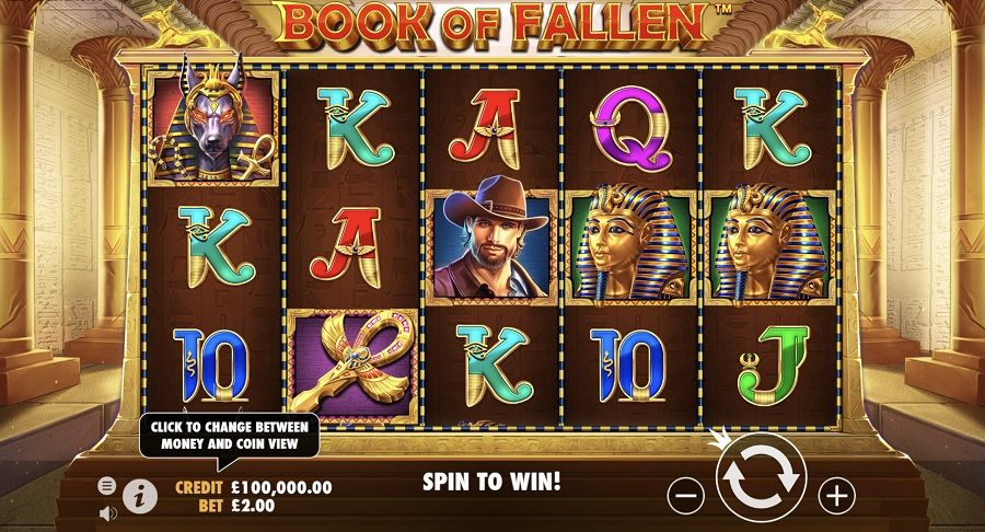 Book Of Fallen Slot - partycasino