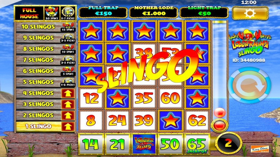 Slingo Lucky Larrys Lobstermania Bonus - partycasino